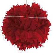 Pompom ROT, 30 cm