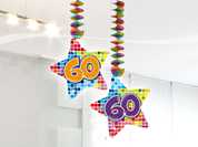 60. Geburtstag - Rotorspiralen 2er Set