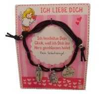 Schutzengel Armband - Ich liebe Dich