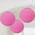 Baby Rosa 3er Lampion Set