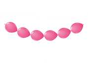 Verbindungsballons Kette - pink