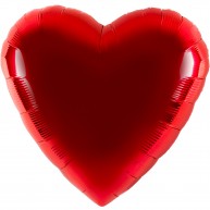 1 Ballon XXL - Herz - Rot, 86 cm