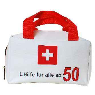 Befüllbare Tasche zum 50. Geburtstag