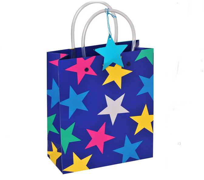 Weihnachts Geschenktasche Star