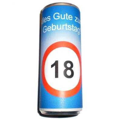 Alles Gute zum 18. Geburtstag - Energy Drink