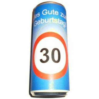 Alles Gute zum 30. Geburtstag - Energy Drink