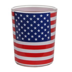 Juvale Kleine Amerikanische Flaggen Auf Stab, Handflagge (30 Cm, 12er-Pack