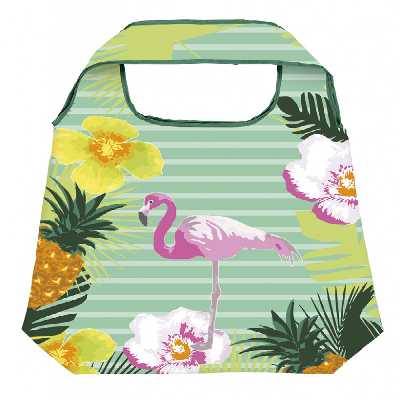 Shopper Tropen mit Flamingo