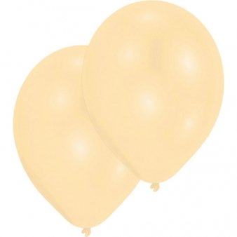 Pearl Luftballons Elfenbein, 100 Stück, 27 cm