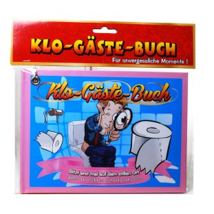 Klo-Gästebuch mit Kette