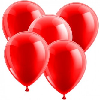 Ballons Macaron Erdbeere, 13 cm
