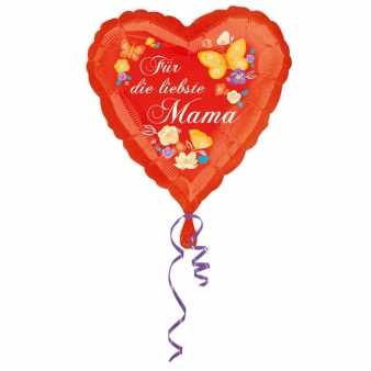 Folienballon Für die liebste Mama