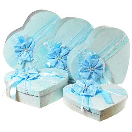 Geschenkschachtel  30 x 36 x 14,5 cm,blau