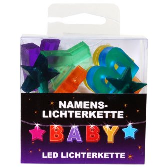 Namens-Lichterkette Baby