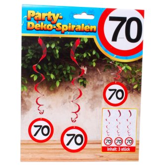 Party Spirale zum 70. Geburtstag