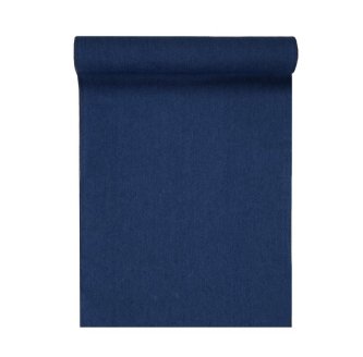 Vlies Tischläufer, blau - 24m x 40 cm