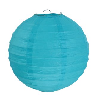 Lampion / Laterne im 2er Set, türkis,XL