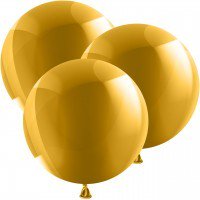 1 Luftballon XL -  80cm - Metallic GOLD