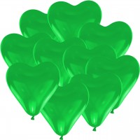50 Herzballons - Ø 50cm - Grün 50 Herzballons - Ø 50cm - Grün