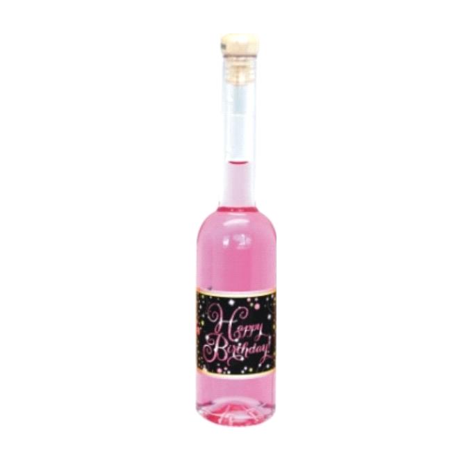 Rosenlikör Schwarz/ Pink/ Silber