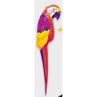 Aufblasbarer Papagei, 116 cm