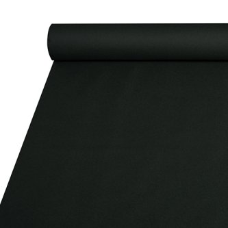 Tischdecke, stoffähnlich,20m schwarz Tischdecke, stoffähnlich,20m schwarz