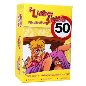 Partyspiel - 3 Liebesspiele für alle ab 50