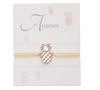 Geknüpftes Armband Ananas