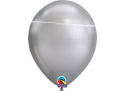 Luftballon SATIN Fashion, silber