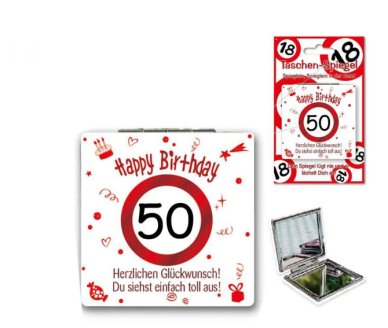 Taschenspiegel zum 50.Geburtstag