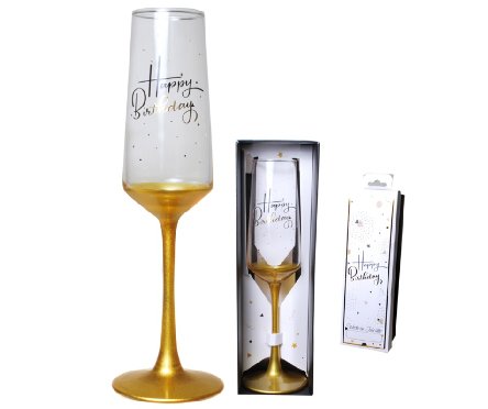 Sektglas Happy Birthday Sektglas Happy Birthday