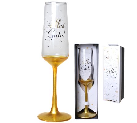 Sektglas Alles GUTE Sektglas Alles GUTE