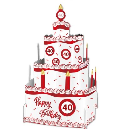 40.Geburtstag Verkehrsschild Torte to Go 40.Geburtstag Verkehrsschild Torte to Go
