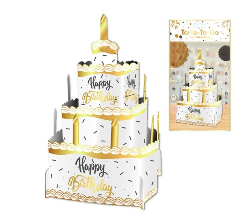 Geburtstag Torte-To-Go Happy Birthday Geburtstag Torte-To-Go Happy Birthday