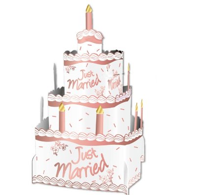 Hochzeit Torte-To-Go Just Married Hochzeit Torte-To-Go Just Married