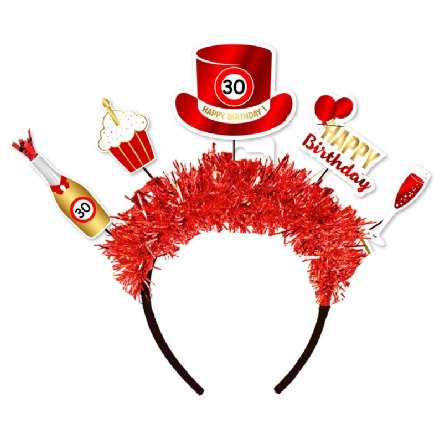 Haarreifen zum 30.Geburtstag Haarreifen zum 30.Geburtstag