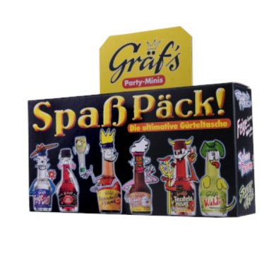 GräfÆs Spaß Päck 7 x 20ml mit Gürtellasche