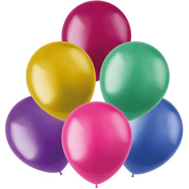 Ballons Metallic Mix - 50 Stück - 23 cm Ballons Metallic Mix - 50 Stück - 23 cm