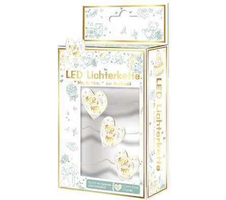 LED Lichterkette zur Hochzeit