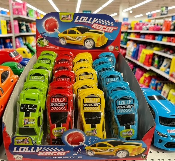 Rennauto Lutscher, 1 Stück