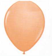 Luftballons Pfirsich, 100 Stück Rundballons