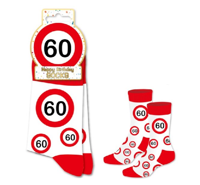 Socken zum 60. Geburtstag (Größe 42-46)