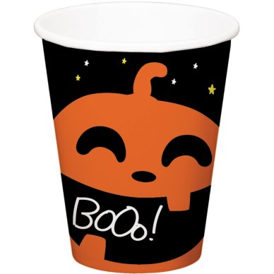 Trinkbecher Halloween Boo