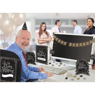 Geburtstag Büro Deko Set, 28 Teile