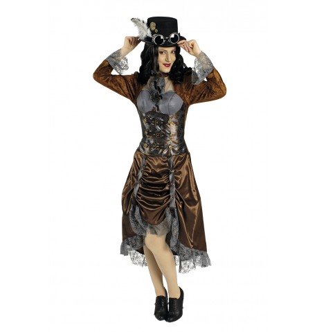 Steampunk Damenkleid Eliza, 40/42