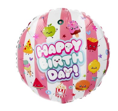 Folienballon Kawaii Party, 45 cm