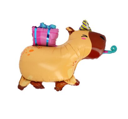Folienballon Capybara Party