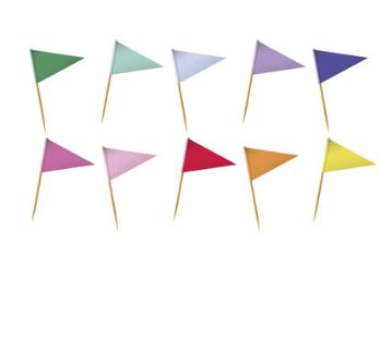 Party bunte Picker, 10 Stück