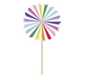 Party bunte Schirmchen, 10 Stück