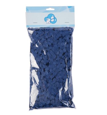 Papier Konfetti 8 mm blau